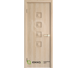 Межкомнатная дверь ЮККА L-004 ДГ ПВХ