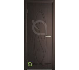 Межкомнатная дверь ЮККА Инь-Ян ДГ ПВХ