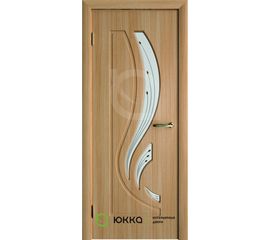 Межкомнатная дверь ЮККА Элегия с фьюзингом ДО ПВХ