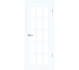 Межкомнатная дверь ЮККА Лондон (английская решетка) ДГ ПВХ