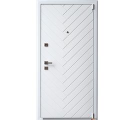 Входная стальная дверь ARMA (АРМА) Diagonal White