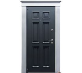 Входная стальная дверь ARMA (АРМА) Gray White