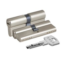 Цилиндровый механизм Kale kilit (Кале килит) 164 BN/68 (26+10+32) mm никель 5 кл.