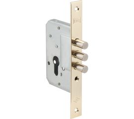 Корпус врезного Kale kilit (Кале килит) замка 189/3M (45 mm) w/b (латунь)