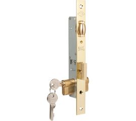 Замок врезной Kale kilit (Кале килит) цилиндровый узкопроф.155 (20 mm) (латунь) 3 кл.