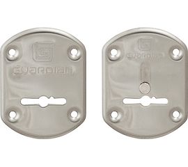 Накладки сувальдные Guardian (Гардиан) "Гардиан" хром ГХ 21 /пара/, объемная /123:476/