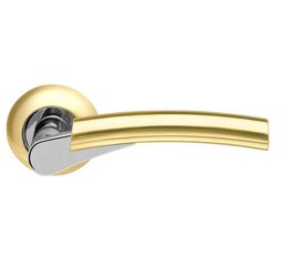 Ручка раздельная Armadillo (Армадилло) Vega LD21-1SG/CP-1 матовое золото/хром