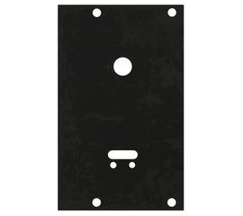 Пластина защитная Fuaro (Фуаро) для замков сувальдных (ключ внизу, тип-размер CISA 57.535)