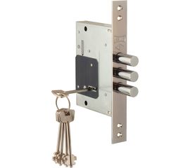 Замок врезной Kale kilit (Кале килит) сувальдный 257/L, 5 кл.