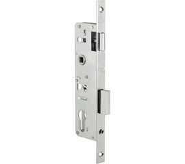 Корпус узкопрофильного Kale kilit (Кале килит) замка с защёлкой 153/P (35 mm) w/b (хром)