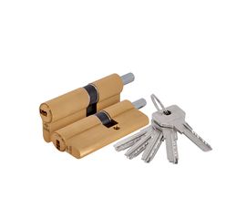 Цилиндровый механизм Cisa (Чиза) под вертушку  ASIX OE302-13.00 (70 мм/30+10+30), ЛАТУНЬ