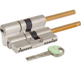 Цилиндровый механизм Mottura (Моттура) под вертушку (дл. шток) C48P513101C5 (82 мм/46+10+26), МАТ.НИ