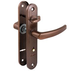 Ручка дверная Guardian (Гардиан) 4112 Вега (антик) /124:1:90(2474)/