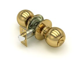 Ручка защелка Fuaro (Фуаро)  672 PB-B (золото) фик.