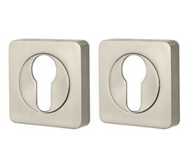 Накладка CYLINDER Armadillo (Армадилло) ET/SQ-21SN-3 матовый никель 2шт.