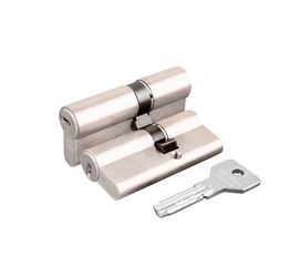 Цилиндровый механизм Cisa (Чиза)  ASIX OE300-07.12 (60 мм/25+10+25), НИКЕЛЬ