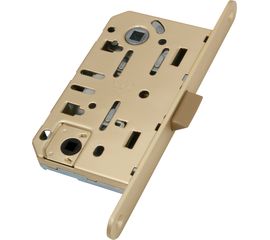 B01102.50.23 Замок AGB (АГБ) межкомнатный WC (матовое золото) MEDIANA EVOLUTION
