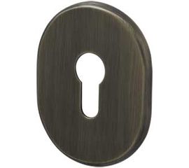 Декоративная накладка Fuaro (Фуаро) под цилиндр ESC 473 AB зеленая бронза