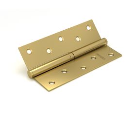 Петля съемная Fuaro (Фуаро) 413/BL-5 125x75x2,5 SB left (мат. золото) левая БЛИСТЕР