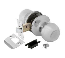 Ручка защелка Punto (Пунто) 6072 CP-P (без фик.) хром