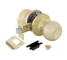 Ручка защелка Punto (Пунто) 6072 SB-P (без фик.) мат. золото