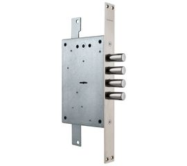 Замок врезной Guardian (Гардиан) сувальдный ЗВ 20.02 Т с тягами, 5 кл. /123:223/