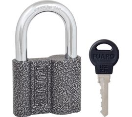 Замок навесной Fuaro (Фуаро) PL-4061 (61 мм) 3 "англ." кл. БЛИСТЕР