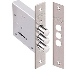 Замок врезной Elbor (Эльбор) сувальдный Кремень 1.04.07, 5 кл. /08958/