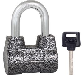 Замок навесной Fuaro (Фуаро) PL-2055 (55 мм) 4 "фин." кл. БЛИСТЕР