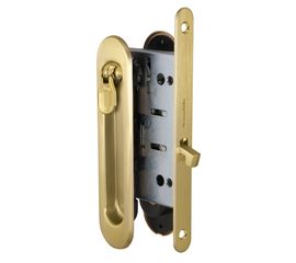 Набор Armadillo (Армадилло) для раздвижных дверей SH011-BK SG-1 Матовое золото