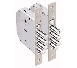 Замок врезной Elbor (Эльбор) сувальдный с задвижкой и защёлкой Гранит 1.06.41 (правый), 5 кл. /00446