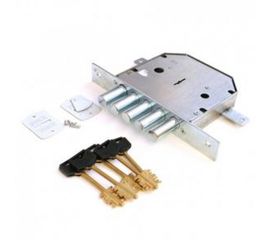 Замок врезной Elbor (Эльбор) сувальдный RеХ.3.2 с тягами, 5 кл.