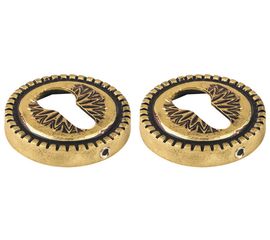 Накладка CYLINDER Armadillo (Армадилло) ET/CL-FG-10 Французское золото 2 шт.