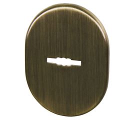 Декоративная накладка Fuaro (Фуаро) ESC 475 AB зеленая бронза сувальдный замок