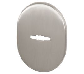 Декоративная накладка Fuaro (Фуаро) ESC 475 SN МАТ НИКЕЛЬ на сувальдный замок