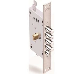 Корпус врезного Elbor (Эльбор) замка с защёлкой Рубин 1.08.21 с тягами /56152/