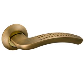 Ручка раздельная Fuaro (Фуаро) LOUNGE AR AB/GP-7 бронза/золото, квадрат 8x130 мм