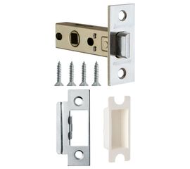 Защелка врезная Armadillo (Армадилло) LH 120-45-25 CP Хром BOX /прям/