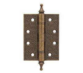 Петля универсальная Armadillo (Армадилло) Castillo CL 500-A4 102x76x3,5 OB Античная бронза