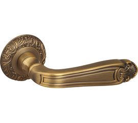 Ручка раздельная Fuaro (Фуаро) LOUVRE SM AB-7 матовая бронза