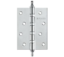 Петля универсальная Fuaro (Фуаро) 4BB/A/BL 100x75x2,5 CP (Хром) БЛИСТЕР