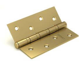 Петля универсальная Fuaro (Фуаро) 4BB/BL 125x75x2,5 SB (мат. золото) БЛИСТЕР