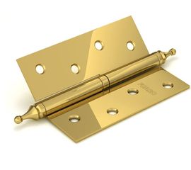 Петля съемная Fuaro (Фуаро) 410/BL-4 100x75x2,5 PB right (латунь) правая БЛИСТЕР