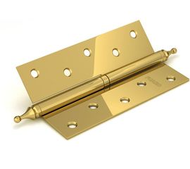 Петля съемная Fuaro (Фуаро) 410/BL-5 125x75x2,5 PB left (латунь) левая БЛИСТЕР