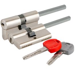 Цилиндровый механизм Cisa (Чиза) под вертушку (дл. шток)  ASIX PRO OE307-12.12 (70 мм/35+10+25), НИК