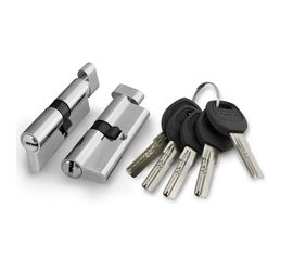 Цилиндровый механизм Punto (Пунто) с вертушкой A202/90 mm (40+10+40) SN мат. никель 5 кл.