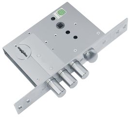 Замок врезной Guardian (Гардиан) сувальдный с защёлкой ЗВ 50.11, 4 кл. (длинный кл. 59 мм) /123:004/