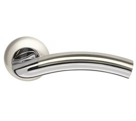 Ручка раздельная Armadillo (Армадилло) Libra LD27-1SN/CP-3 матовый никель/хром TECH (кв. 8х140)