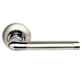 Ручка раздельная Armadillo (Армадилло) Stella LD28-1SN/CP-3 матовый никель/хром TECH (кв. 8x140)