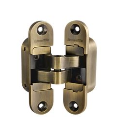 Петля скрытой Armadillo (Армадилло) установки с 3D-регулировкой Architect 3D-ACH 40 AB Бронза прав.